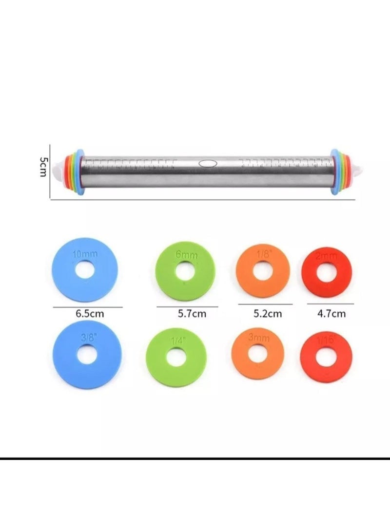 stainless steel rolling pin - Image 2